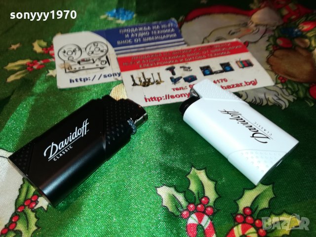 DAVIDOFF-METAL BLACK & WHITE 2212211753, снимка 5 - Запалки - 35220853