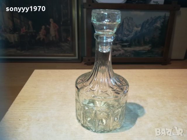 стъклена бутилка гарафа 0411201139
