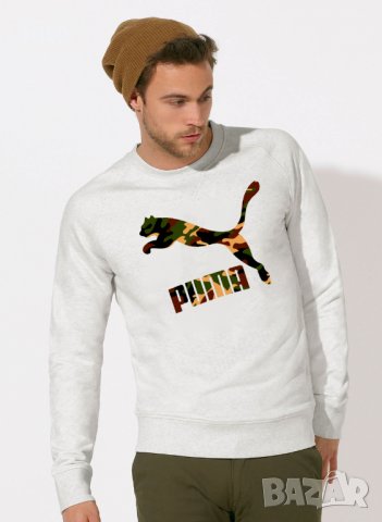 Супер качество Мъжки блузи суичър Puma принт всички размери
