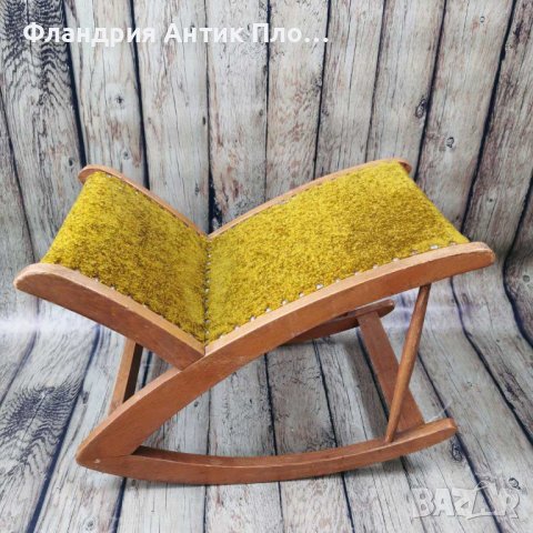 Люлеещо столче за крака , снимка 2 - Столове - 42893084