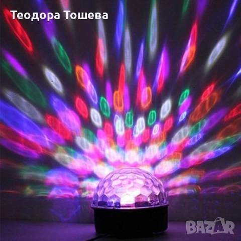 Диско лед лампа , снимка 3 - Прожектори - 52863240