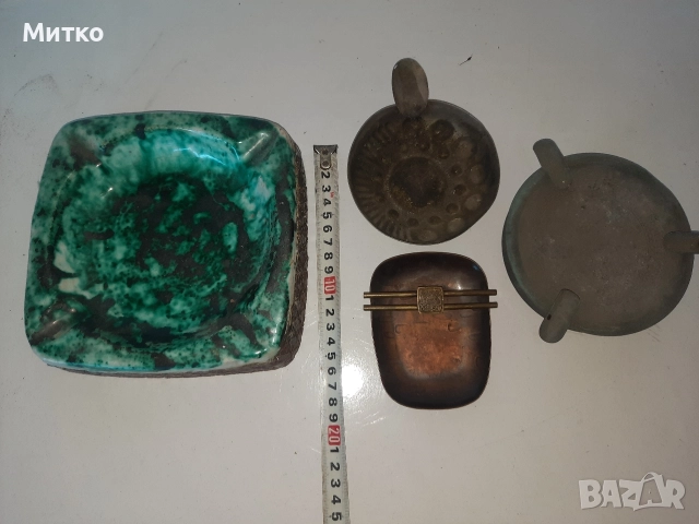 Ретро месингови пепелници, снимка 12 - Колекции - 52707690