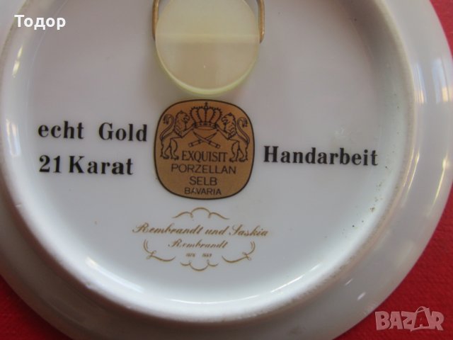 Уникална позлатена картина пано Рембранд, снимка 5 - Картини - 32069710