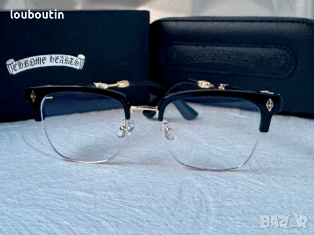 CHROME HEARTS прозрачни слънчеви,диоптрични рамки очила за компютър, снимка 7 - Слънчеви и диоптрични очила - 44685744