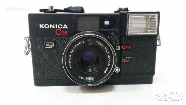 Фотоапарат KONICA C35, снимка 2 - Фотоапарати - 29529420