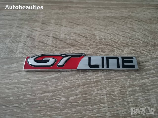 Peugeot GT Line Пежо ГТ лайн надпис емблема