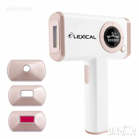 Лазерен уред за епилация Lexical LLH-5580 с охлаждаща функция и 999 999 светкавици, снимка 2 - Други - 52831256
