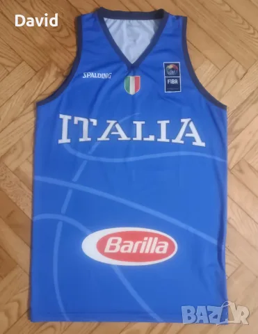 Оригинален Баскетболен потник на Италия Match-Issued