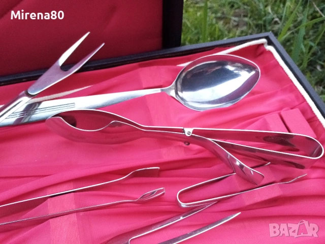 Комплект прибори ТЕРНА - В. Търново - 79 части - нови ! , снимка 4 - Прибори за хранене, готвене и сервиране - 54161440
