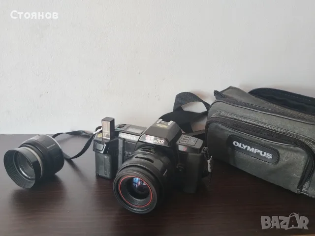 Камера OLYMPUS OM-707 Japan, снимка 17 - Фотоапарати - 55844389