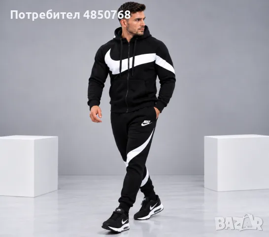мъжки памучен екип nike, снимка 3 - Спортни дрехи, екипи - 56549265