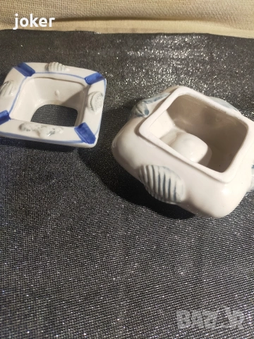 декоративен пепелник с шарки, снимка 2 - Други стоки за дома - 54102511