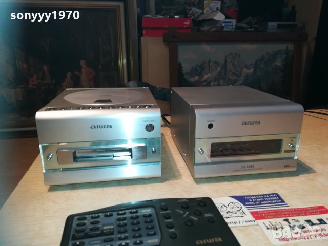 aiwa xr-m88 cd/deck/tuner/ampli 0901211406, снимка 3 - Ресийвъри, усилватели, смесителни пултове - 31362435
