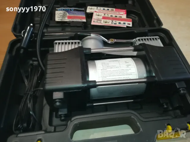 NEW 2 CYLINDER AIR COMPRESSOR 12V 1112241525, снимка 2 - Аксесоари и консумативи - 48307886