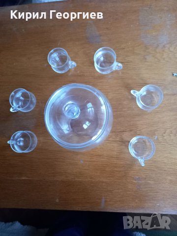 Стъклен сервиз за боле , снимка 1