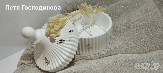 Гипсокерамични отливки и съдчета, снимка 12 - Декорация за дома - 49669087