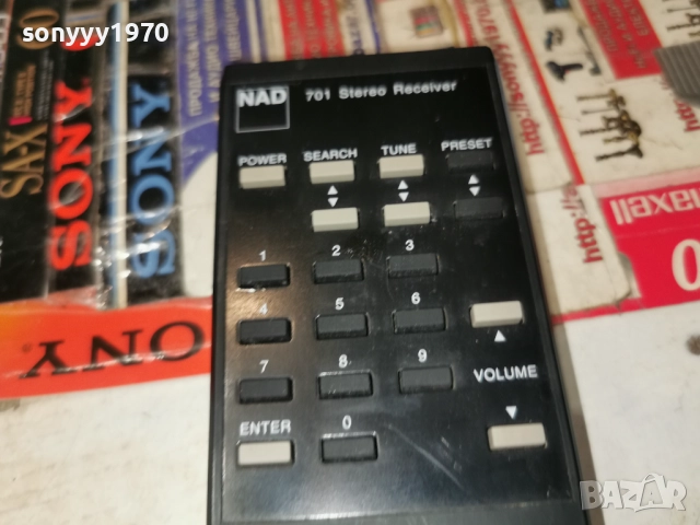 NAD 701 STEREO RECEIVER REMOTE CONTROL-ВНОС SWISS 1412250954, снимка 13 - Ресийвъри, усилватели, смесителни пултове - 52787903