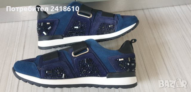 JOHN GALLIANO Paris Leather Sneakers Womens Size 39- 25см НОВО! ОРИГИНАЛ! Дамски Сникърси ЕСТЕСТВЕНА, снимка 8 - Кецове - 44181748