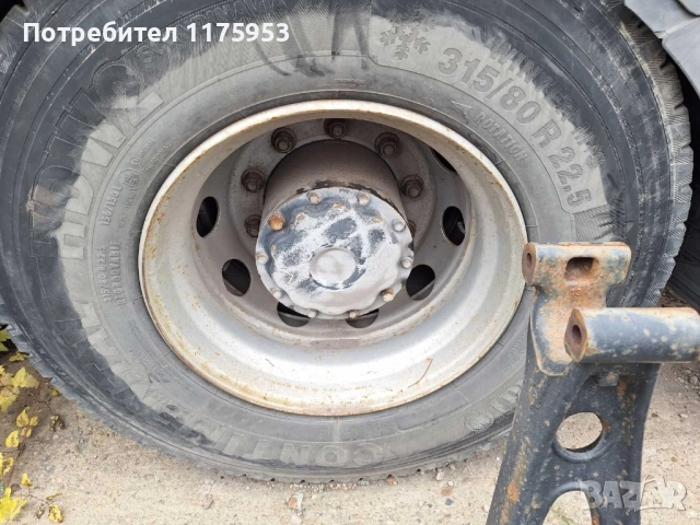 шаси за камион MAN TGS 360 6X4, снимка 9 - Части - 52465999