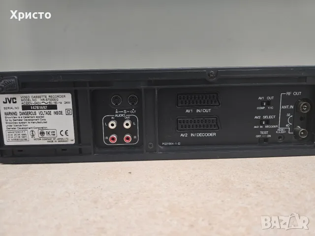 📼🌈 JVC hr-s7000 🌈📼 hifi stereo svhs, снимка 6 - Плейъри, домашно кино, прожектори - 55767759