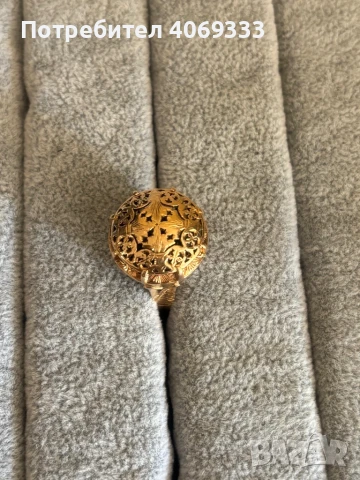 Стар български пръстен  10.35гр 14к57р-р, снимка 3 - Пръстени - 50943922
