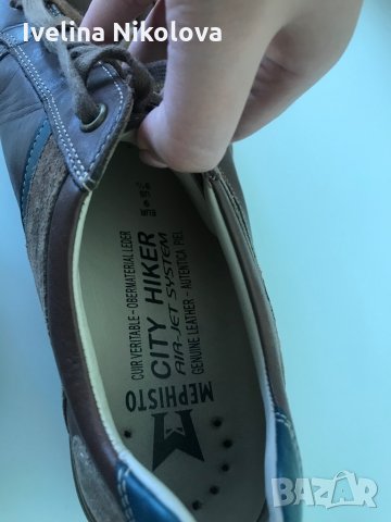 Мъжки обувки, кецове, естествена кожа, снимка 8 - Кецове - 30738587