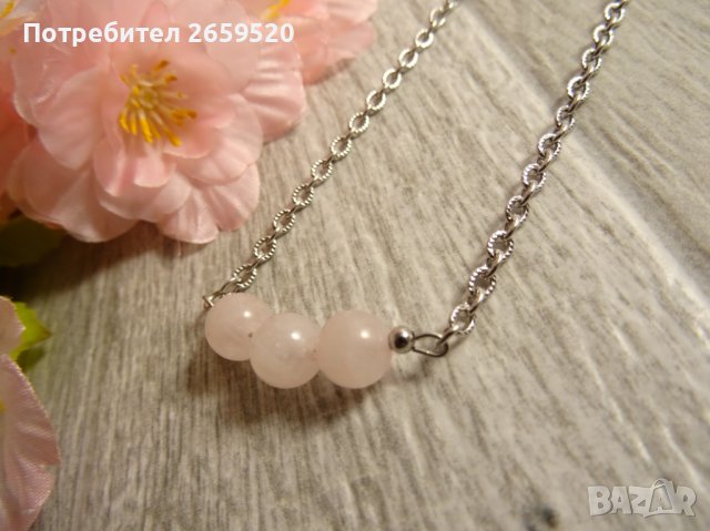 Обеци от естествен камък, снимка 2 - Обеци - 39575580