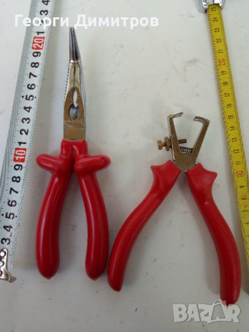 клещи като нови високоволтови klaus friedrich Germany -1000V, два броя, снимка 2 - Клещи - 38319460