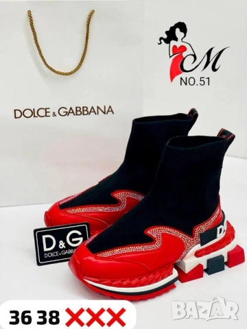 дамски кецове dolce gabbana , снимка 6 - Маратонки - 51833979