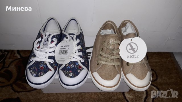 Детски оригинални кецове AIGLE, снимка 5 - Детски гуменки - 29852075
