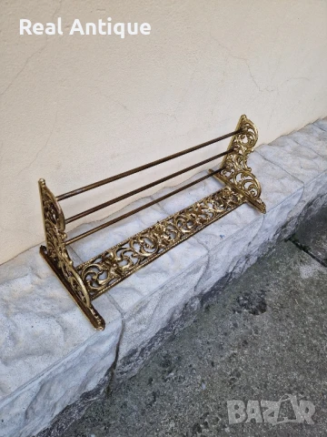 Страхотна антикварна метална стенна закачалка , снимка 2 - Антикварни и старинни предмети - 51155959