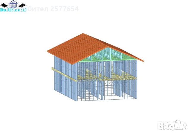 Къща,Преместваема къща,Сглобяеми къщи,Модулни,Жилищни-218,9м², снимка 4 - Строителни материали - 44147096