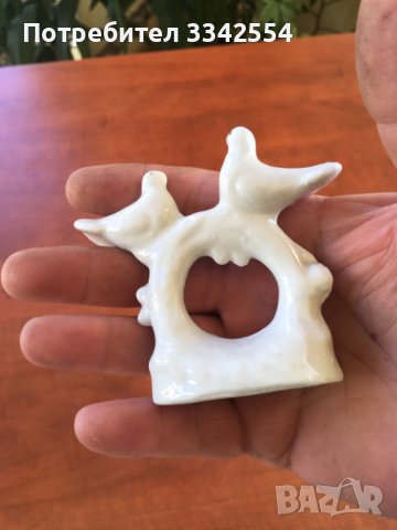 ПОРЦЕЛАН ФИГУРА СТАТУЕТКА ПОЗЛАТА, снимка 3 - Статуетки - 38189384