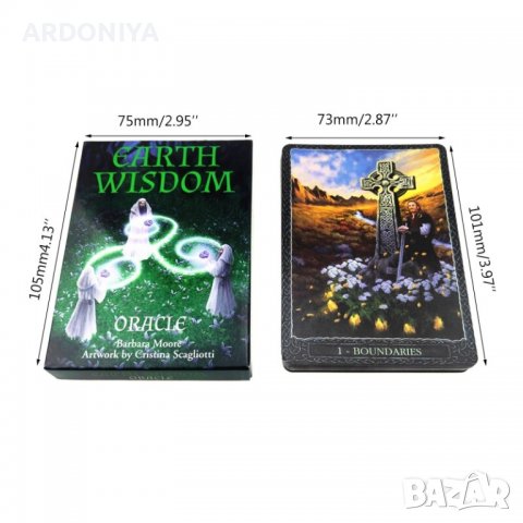 Earth Wisdom Oracle - оракул карти , снимка 7 - Други игри - 37404602