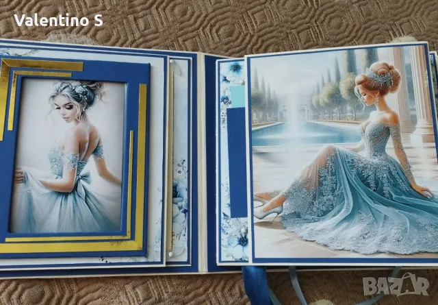 Ръчно изработен албум за снимки, снимка 10 - Други - 50038627