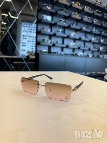 очила с черен обикновен калъф и ув защита cartier ysl saint laurent , снимка 2 - Слънчеви и диоптрични очила - 51301244