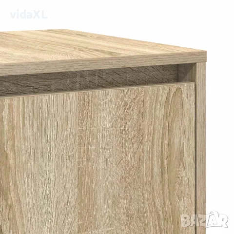 vidaXL Служебен шкаф Сонома дъб 135 x 41 x 75 см Инженерна дървесина, снимка 9 - Бюфети - 56147070