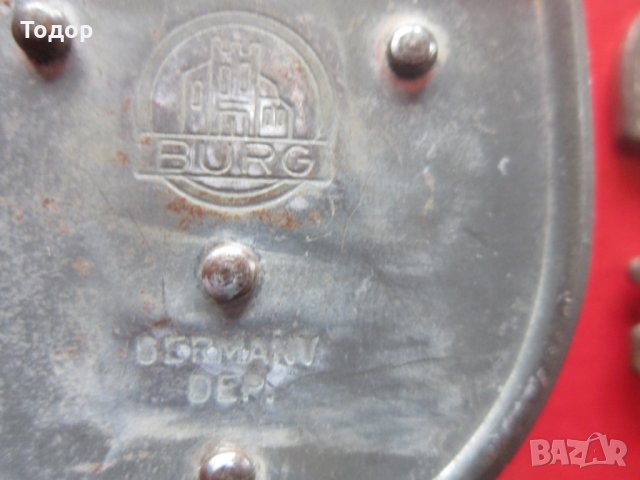 Стар немски катинар с ключ ключе 6, снимка 6 - Колекции - 29798037