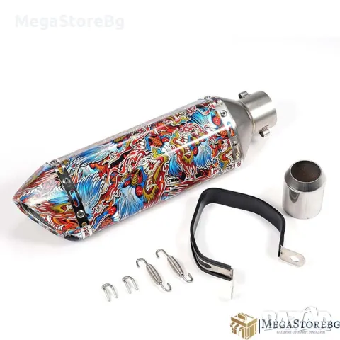 Гърне за мотор мотоциклет PA935 - 40см - ДРАКОН, снимка 3 - Аксесоари и консумативи - 49346081