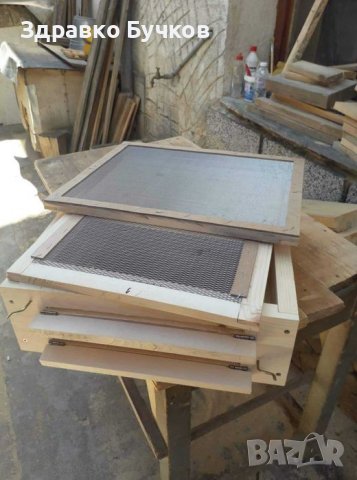 Пчелни кошери - Дадан блат, Ланд струт, Рутов, Фарар и др. Дъна, Рамки, снимка 4 - За пчели - 37453252