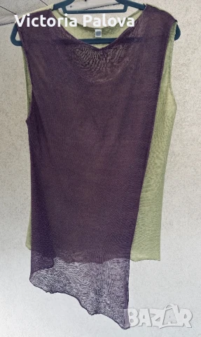 Красива блуза SENAS трикотажен лен  Германия, снимка 2 - Корсети, бюстиета, топове - 50444025