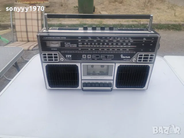 ITT RC 5500 ВНОС SWISS 1209261512L4, снимка 10 - Радиокасетофони, транзистори - 56041229
