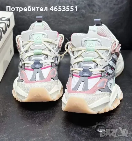 нови цветни дамски маратонки с кутия Adidas XLG Runner deluxe размери 38,39,40, снимка 6 - Маратонки - 55963103