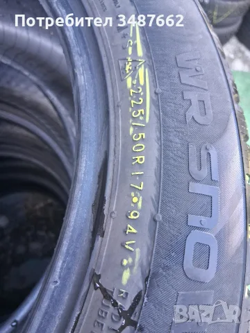225 50 17 NOKIAN 2бр зимни дот 2021г , снимка 4 - Гуми и джанти - 56243146