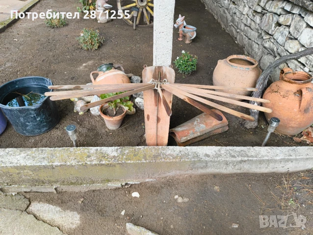 Закачалка - сушилник от соца , снимка 2 - Антикварни и старинни предмети - 51216911