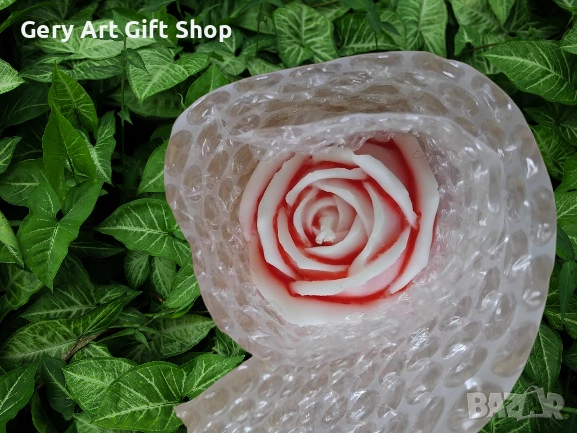 Восъчна свещ - Роза , снимка 2 - Други - 52025894