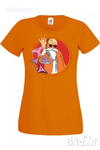 Дамска тениска Dragon Ball Z Master Roshi 03,Анимация,игра,Празник,Повод., снимка 8 - Тениски - 37945803