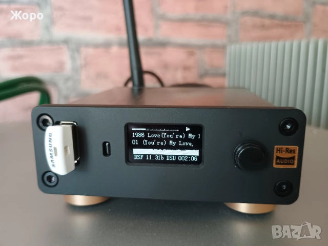 ⏯️Клип! Hi-Res 32bit DSD SACD ISO Audio USB DAC / USB player / Transport / PreAmp, снимка 11 - Ресийвъри, усилватели, смесителни пултове - 40515501