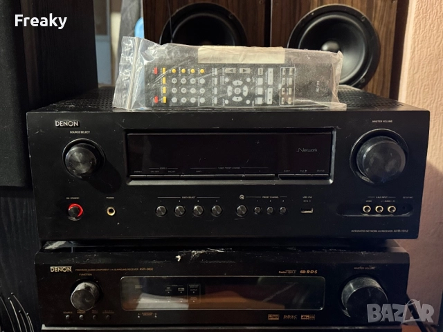 Denon AVR - 1912  7.1ch  Airplay iPod/iPhone флашка  свързване чрез USB , снимка 2 - Ресийвъри, усилватели, смесителни пултове - 52113413