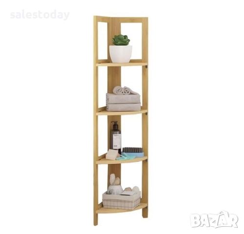 Етажерка за баня от бамбук